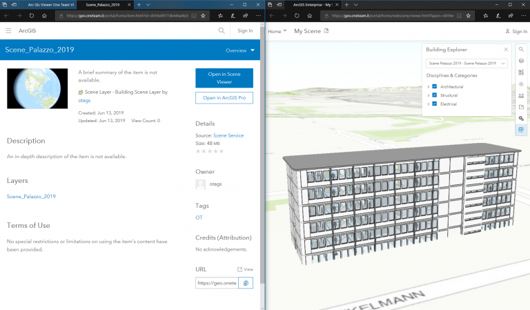 Il Building Scene Layer cambia lo scenario BIM-GIS - One Team - GIS ...